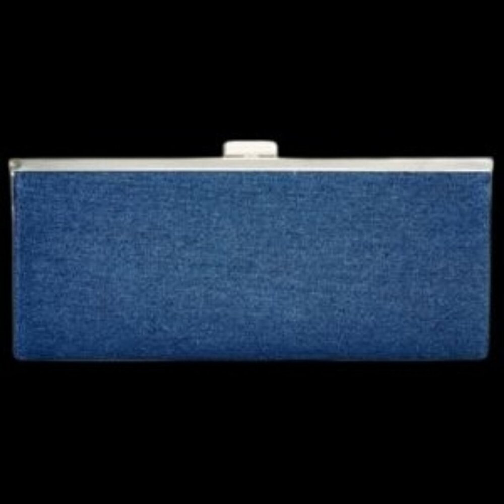 Style & Co. Carolyn Denim Clutch Handbag, brand new with tags